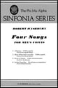 Four Songs TTBB Choral Score cover